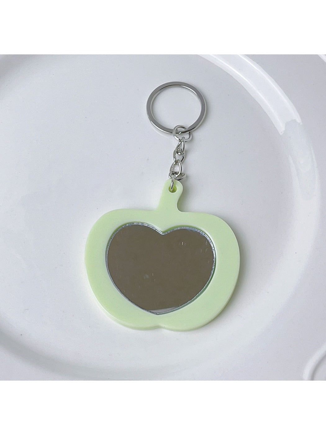 Keypus - Apple Shaped Mirror Keychain