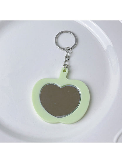 Keypus - Apple Shaped Mirror Keychain