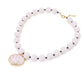 Nozari - Beaded Clavicle Pendant Necklace