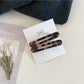 Beau - Minimalist Openwork Oval Hair Clip