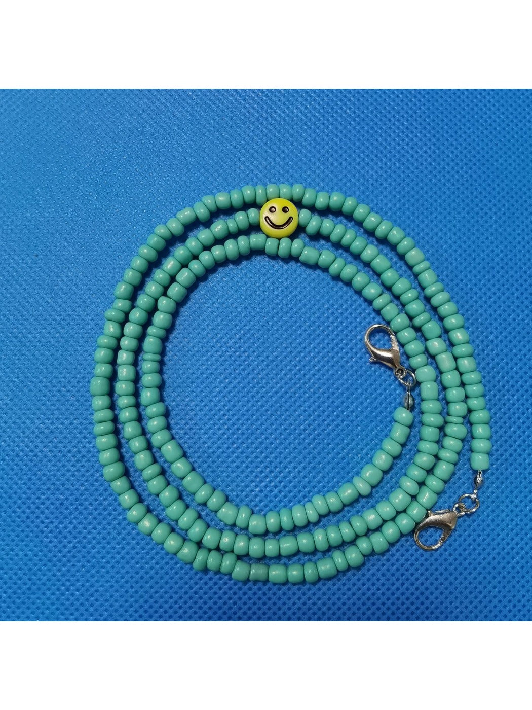 Velra - Beaded Smiley Face Eyeglass Strap