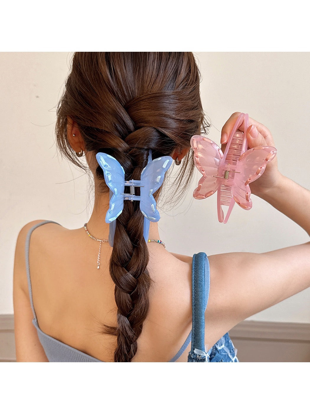 Beau - Sweet Ballet Ribbon Bow Claw Clip