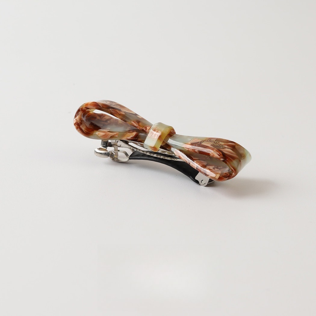Beau - Glossy Bow Acetate Hair Clip