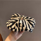 Gifty - Vintage Knitted Striped Hair Loop