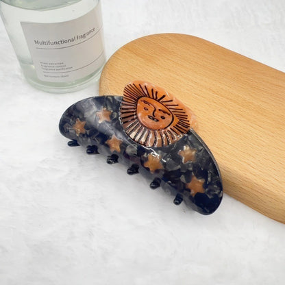 Beau - Celestial Starburst Curved Hair Claw