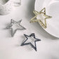 Beau - Y2K Star Outline Geometric Claw Clip
