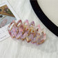 Beau - Diamond Shaped Openwork Claw Clip