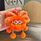 Keypus - Bow Coal Plush Keychain