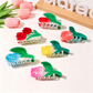 Beau - Sweet Floral Glossy PVC Hair Claw Clip