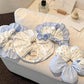 Gifty - Elegant Polka Dot Polyester Fabric Scrunchie