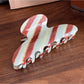 Beau - Fashionable Striped Hair Claw Clip