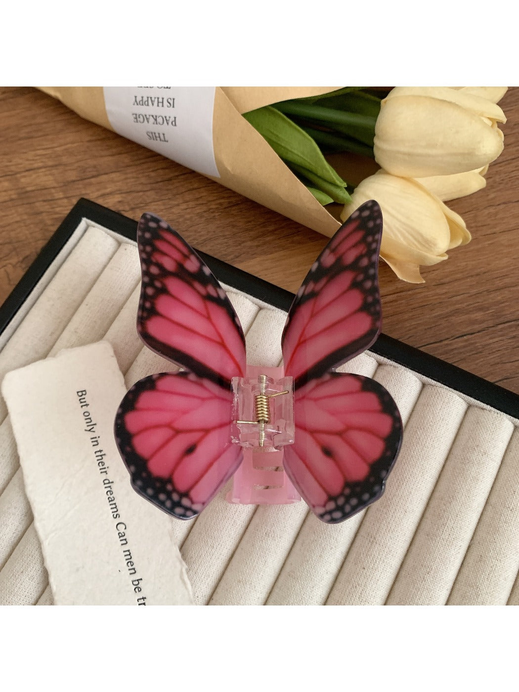 Beau - Vintage Butterfly Hair Claw Clip