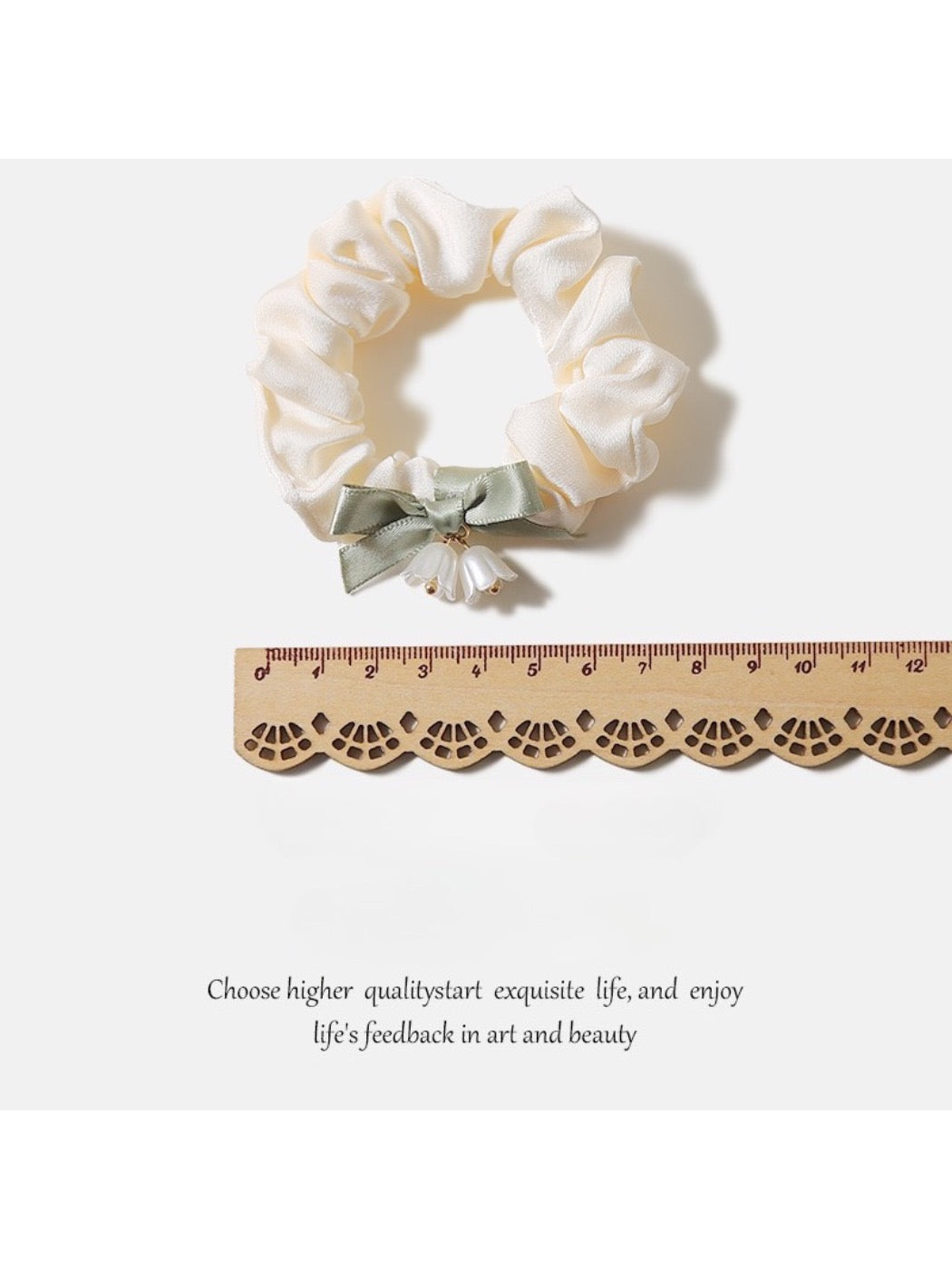 Gifty - Lily of the Valley Scrunchie