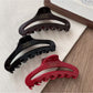 Beau - Openwork Crescent Shaped Hair Claw Clip