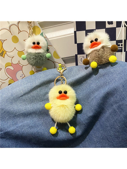 Keypus - Cute Duck Plush Bag Charm Keychain