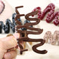 Beau - Wave Geometric Design Hair Claw Clip