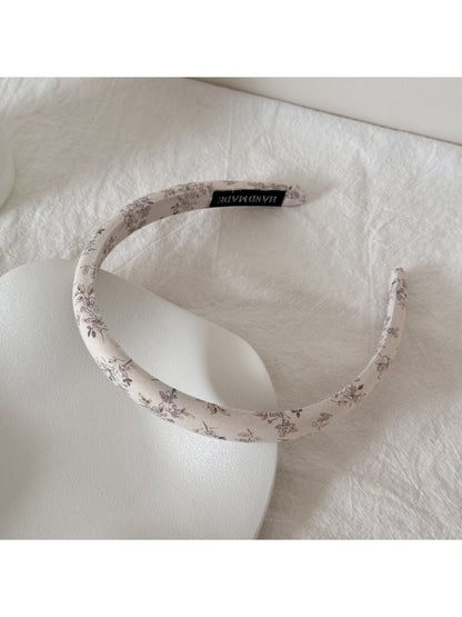 Gifty - Floral Pattern Polyester Wrapped Headband