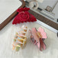 Beau - Acetate Rose Flower Shaped Hair Clip