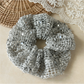Gifty - High Elastic Textured Sequin Hair Scrunchie