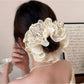 Gifty - Layered Floral Print Ruffle Edge Scrunchie