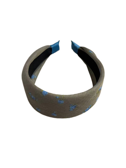 Gifty - Retro Floral Polyester Plastic Headband