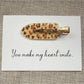 Beau - Leopard Print Oval Hair Clip