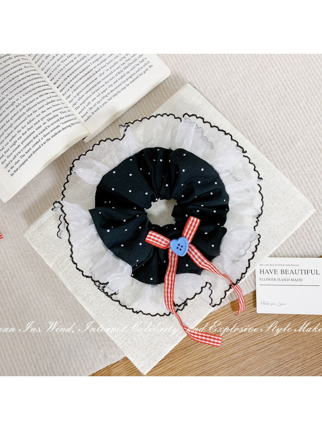 Gifty - Sweet Lace Bow Hair Ties