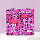 Mirroray - Y2K Graffiti Square Foldable Pocket Mirror