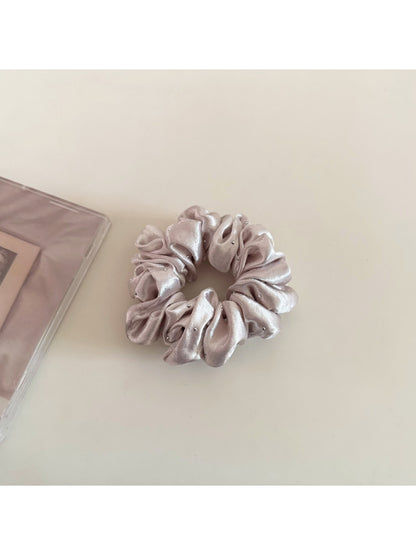 Gifty - Elegant Satin Rhinestone Scrunchies