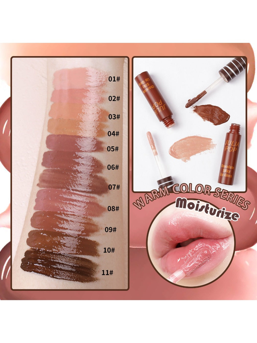 Chocolate Silky Lip Gloss