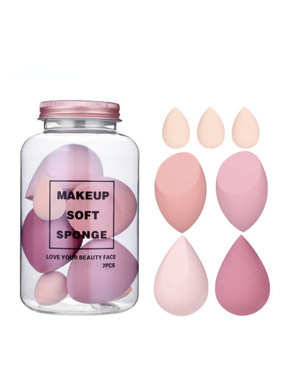 Spongo - 7-Piece Assorted Shapes Makeup Sponge Set