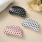Beau - Minimalist Polka Dot Shark Claw Clip