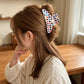 Beau - Classic Polka Dot Patterned Claw Clip