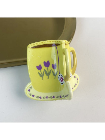 Beau - Sweet Coffee Cup-Shaped Hair Clip