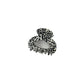 Beau - Retro Patterned Acetate Oval Claw Clip