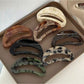 Beau - Retro Semi Circular Acetate Hair Clip