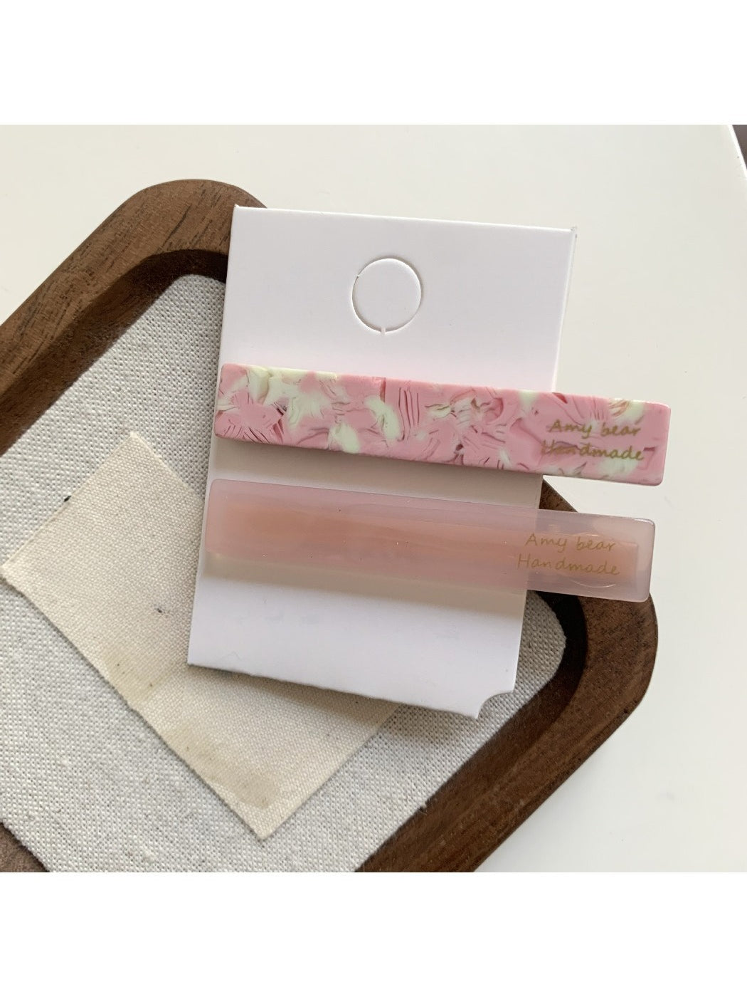 Beau - Simple Rectangular Acetate Hair Clip