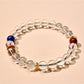 Lovra - Minimal Geometric Crystal Beaded Bracelet