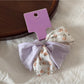 Gifty - Fresh Style Wide Floral Print Hair Scrunchie