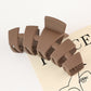 Beau - Simple Matte Finish Plastic Claw Clip