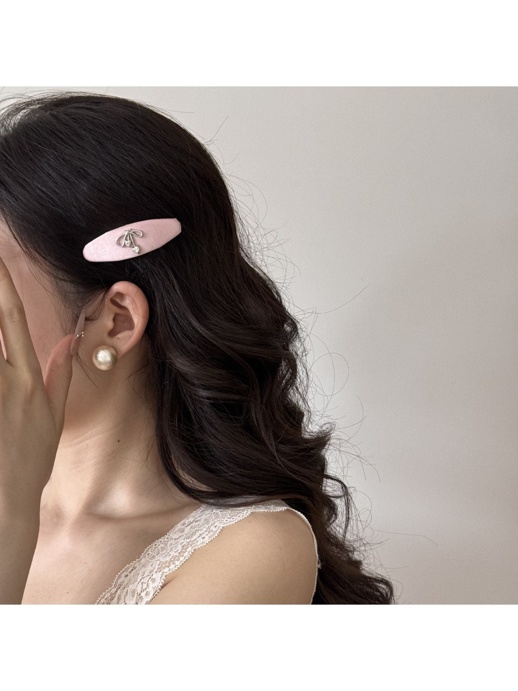 Beau - Sweet Style Oval Bangs and Side Hair Clip