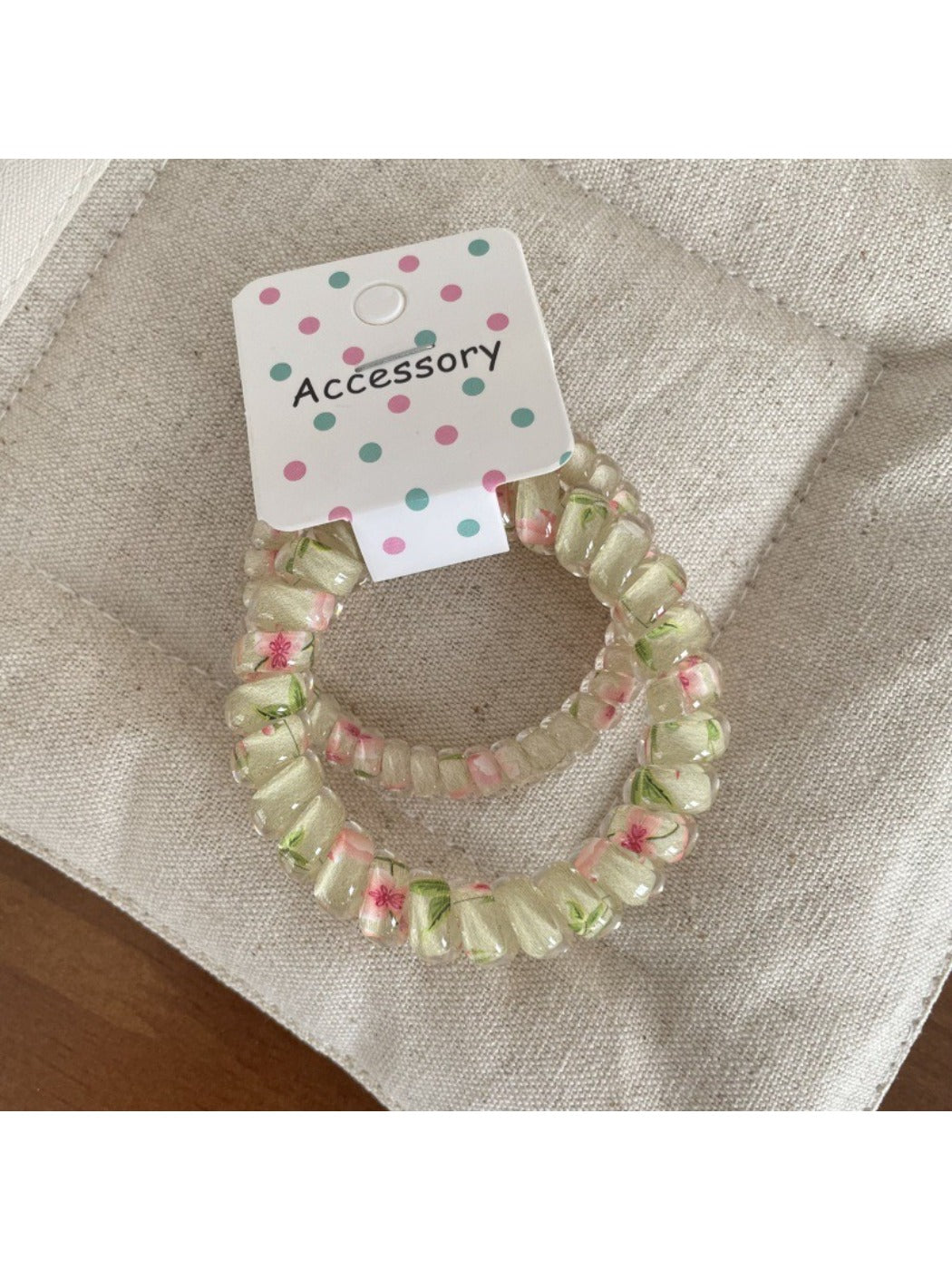Gifty - Cute Spiral Hair Ties - 2 Pack