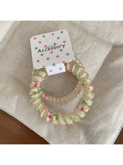 Gifty - Cute Spiral Hair Ties - 2 Pack