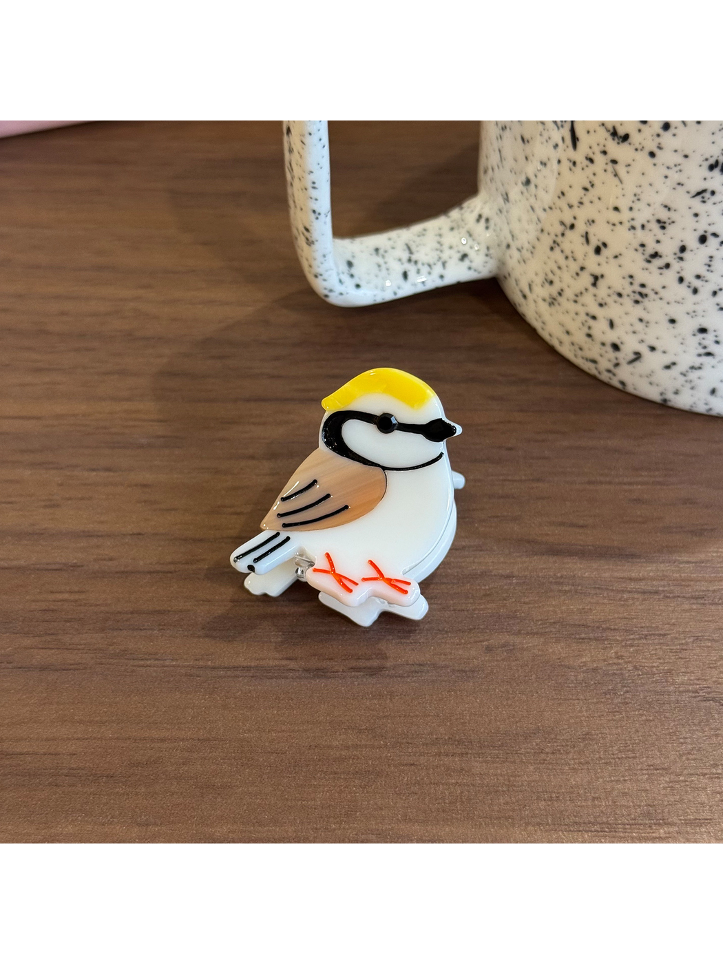 Beau - Cartoon Bird Acetate Claw Hair Clip