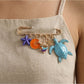 Brovia - Alloy Plastic Ocean Motif Decorative Brooch