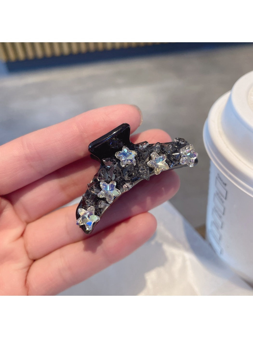 Beau - Elegant Star Embellished Claw Clip