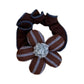 Gifty - Striped Floral Hair Ring