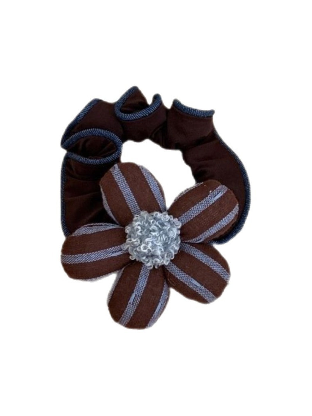 Gifty - Striped Floral Hair Ring