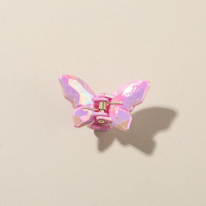 Beau - Glossy Butterfly Shape PS Alloy Claw Clip