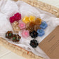 Beau - Sweet Flower Design Plastic Claw Clip